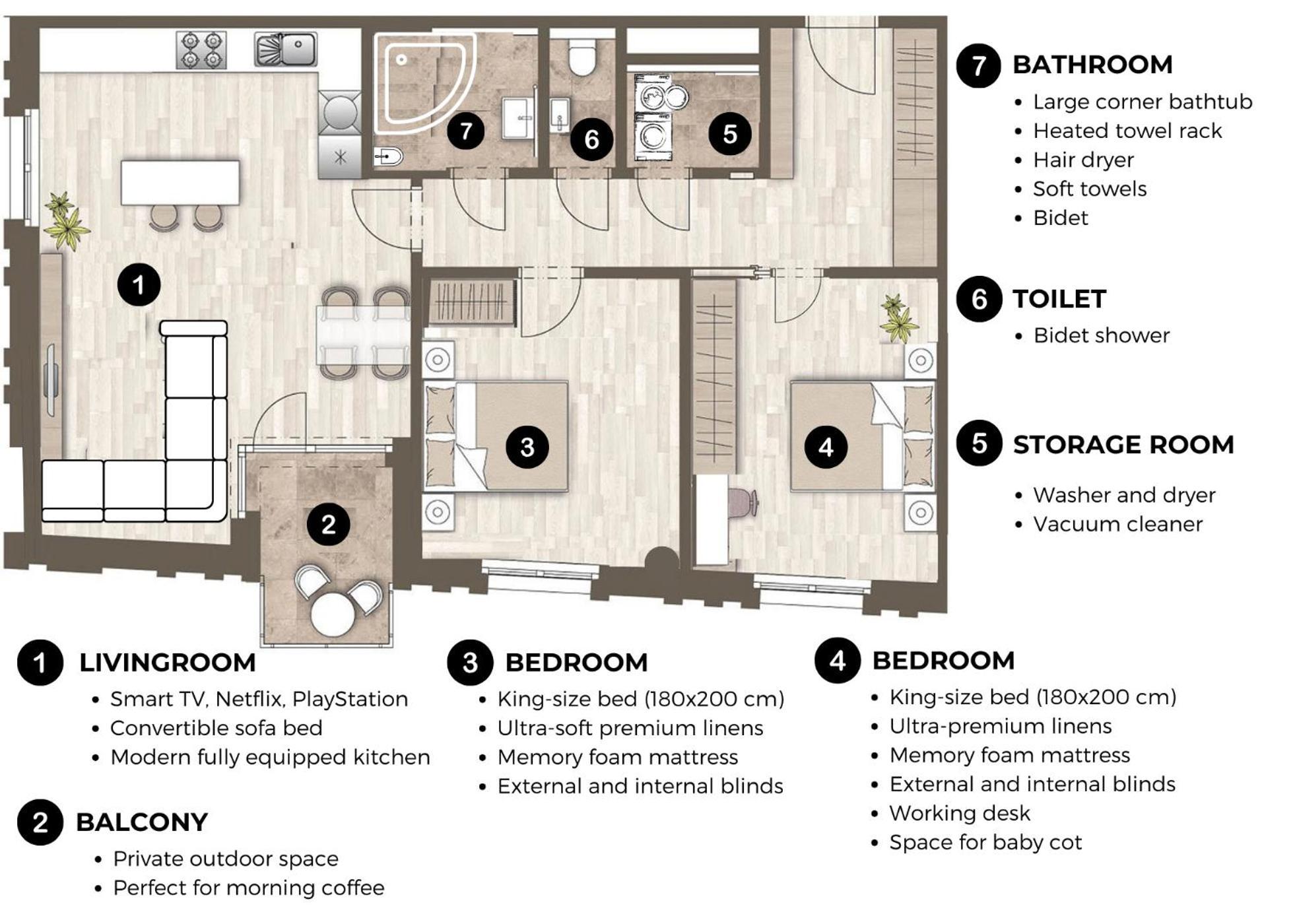 Luxury Sunny Home - Garage Parking, Metro, Balcony, Ps5 With Games Prague Luaran gambar