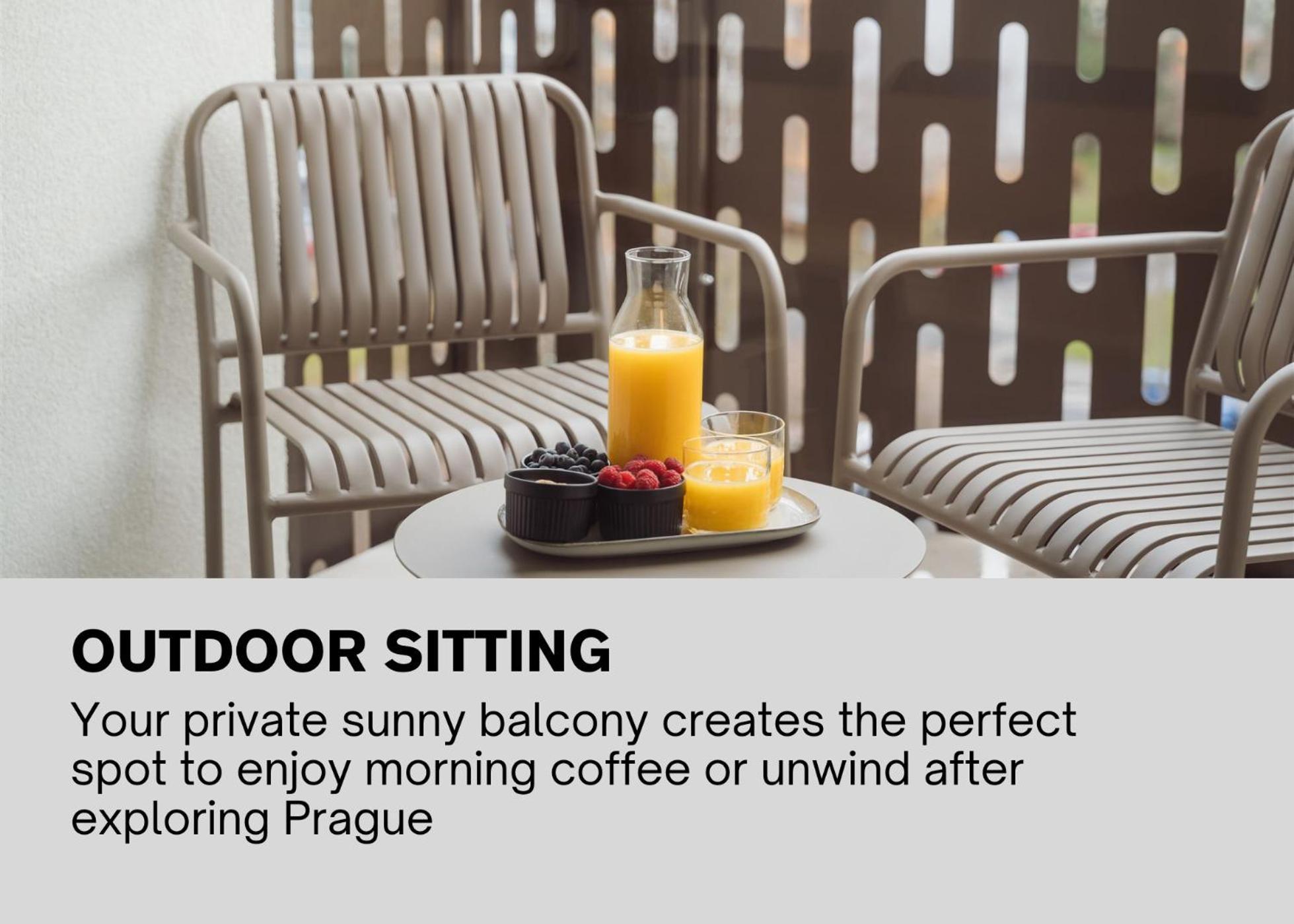 Luxury Sunny Home - Garage Parking, Metro, Balcony, Ps5 With Games Prague Luaran gambar